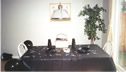 Black Table Setting 